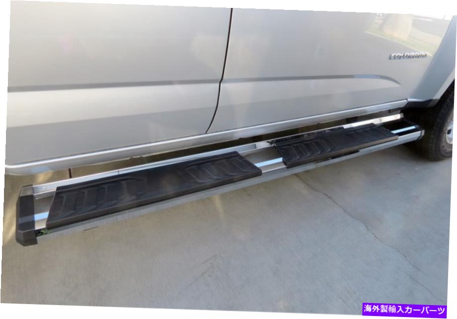 Nerf Bar 15-22シボレーコロラドGMCキャニオンエクステンデッドキャブのクロムナーフバーステップ Chrome Nerf Bar Steps For 15-22 Chevy Colorado GMC Canyon Extended Cab【並行輸入品】｜Us Custom Parts Shop USDM