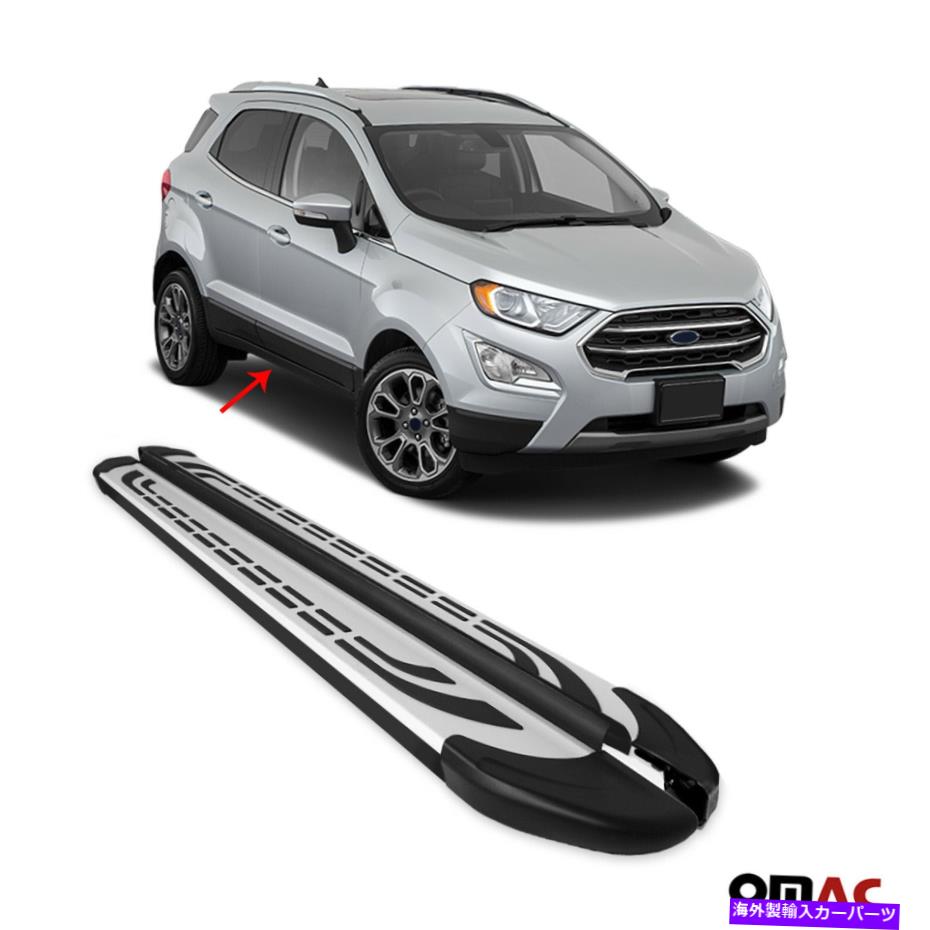 Nerf Bar ランニングボードアクセサリーNERFバーガードサイドステップフォードエコスポーツ2013-2021 Running Boards Accessories Nerf Bars Guard Side Step For Ford EcoSport 2013-2021【並行輸入品】