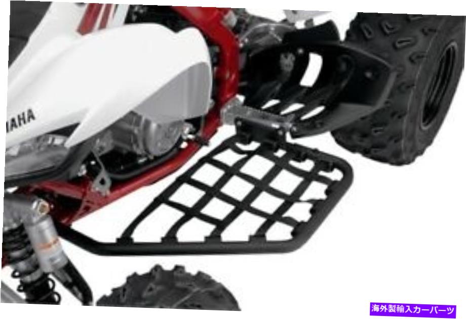 Nerf Bar dg alloy nerf barsブラックテクスチャーバー - ブラックウェブホンダTRX700XX 2008、2009 DG Alloy Nerf Bars Black Textured Bar - Black Web Honda TRX700XX 2008, 2009【並行輸入品】|Us Custom Parts Shop USDM