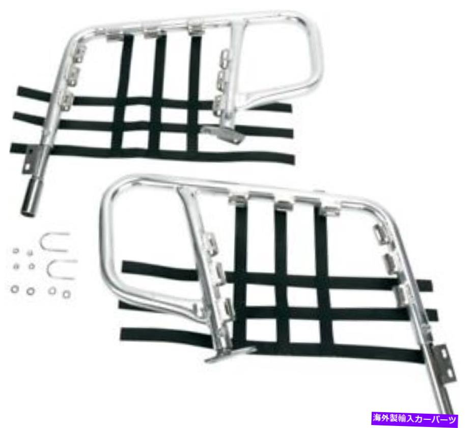 Nerf Bar 1985-1986 Suzuki LT-R 250 Quadracer Nerf Bars LT250Rナチュラル/ブラック 1985-1986 for Suzuki LT-R 250 QuadRacer Nerf Bars LT250R Natural/Black【並行輸入品】|Us Custom Parts Shop USDM