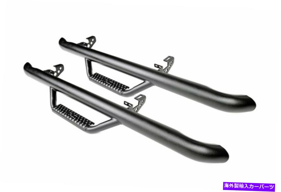 Nerf Bar 2007-2011のラフカントリーナーフステップ2ドアジープJKラングラーRCJ0746 Rough Country Nerf Steps for 2007-2011 2-Door Jeep JK Wrangler RCJ0746【並行輸入品】