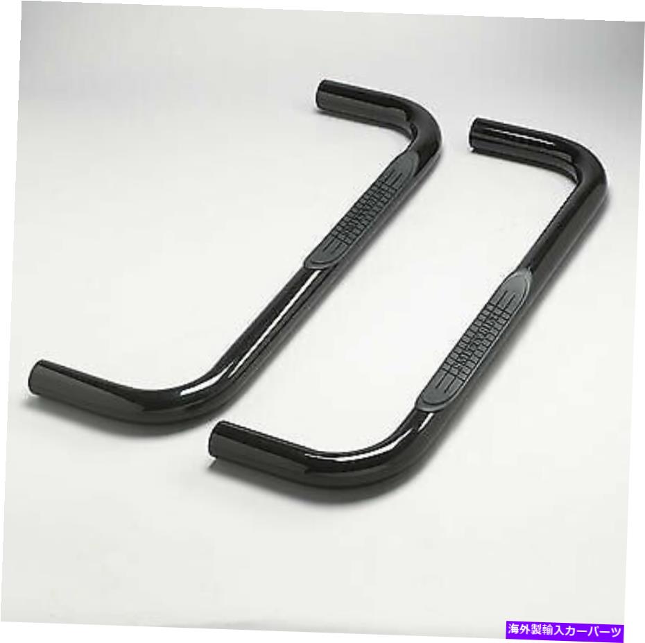 Nerf Bar 99-16スーパーデューティのSmittybilt Sure Sure Step 3インチ直径サイドフィットFN1700-S4B Smittybilt For 99-16 Superduty Sure Step 3 Inch Diameter Side Fits FN1700-S4B【並行輸入品】