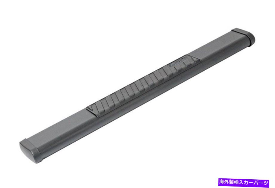 Nerf Bar Dee Zee DZ16121テクスチャブラックスチールサイドステップ6インチ。楕円形のキャブの長さ Dee Zee DZ16121 Textured Black Steel Side Steps 6 in. Oval Cab Length【並行輸入品】