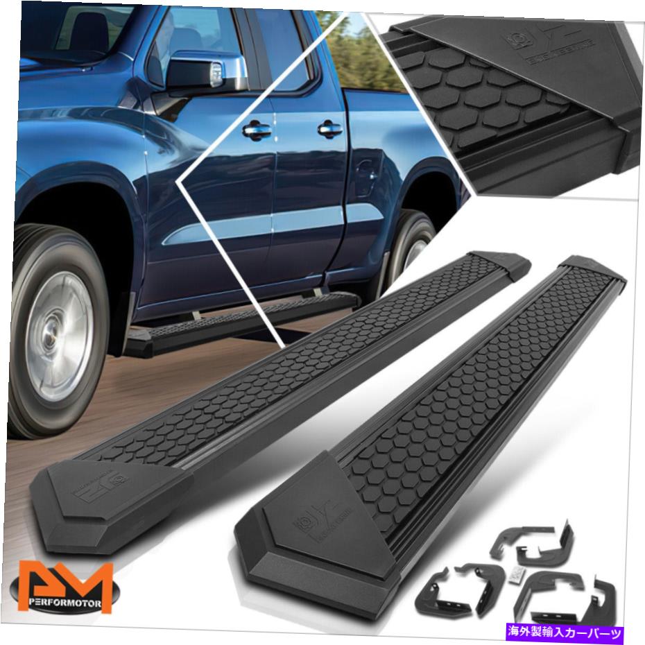 Nerf Bar 07-19シルバラド/シエラエクステクキャブ8 "ナーフバーランニングボード付きのj2 for honeycomb pad J2 For 07-19 Silverado/Sierra EXT Cab 8" Nerf Bar Running Board w/Honeycomb Pad【並行輸入品】｜Us Custom Parts Shop USDM