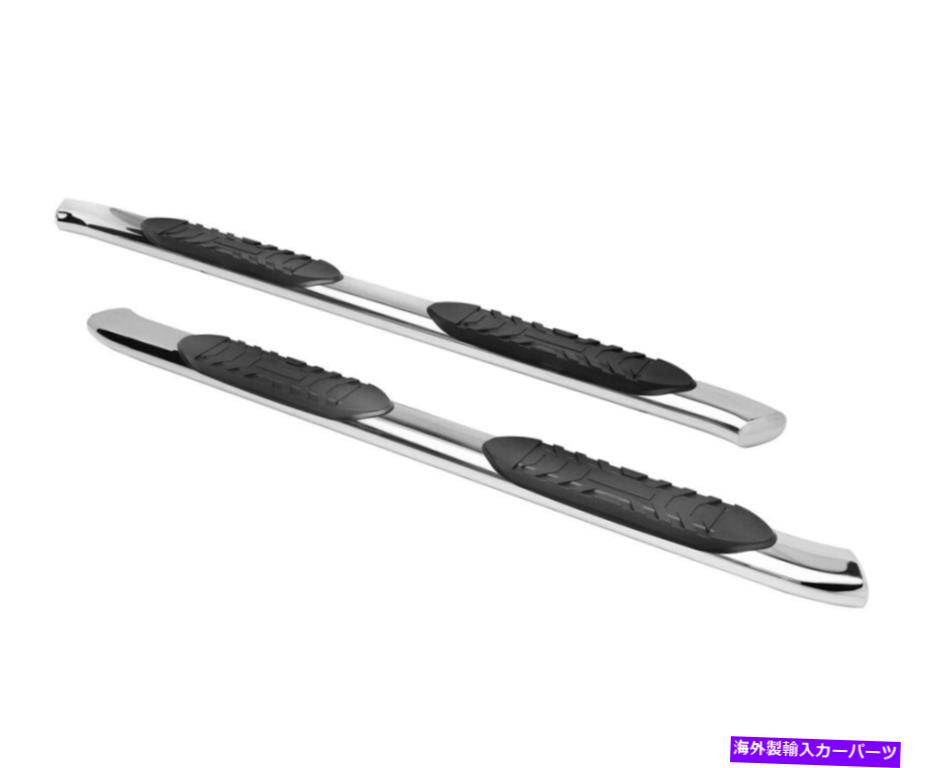 Nerf Bar ステンレス5 ''楕円形のnerfバーレールランニングボード19-22フォードレンジャースーパーキャブ Stainless 5'' Oval Nerf Bars Rails Running Board For 19-22 Ford Ranger SuperCab【並行輸入品】｜Us Custom Parts Shop USDM