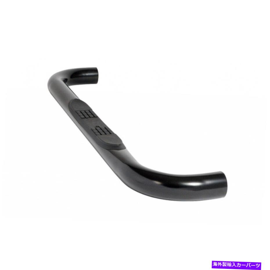 Nerf Bar Chevy C1500ピックアップ1988-1999のDee-Zee nerf Bars拡張キャブ3インチ。丸い鋼 Dee-Zee Nerf Bars For Chevy C1500 Pickup 1988-1999 Extended Cab 3in. Round Steel【並行輸入品】