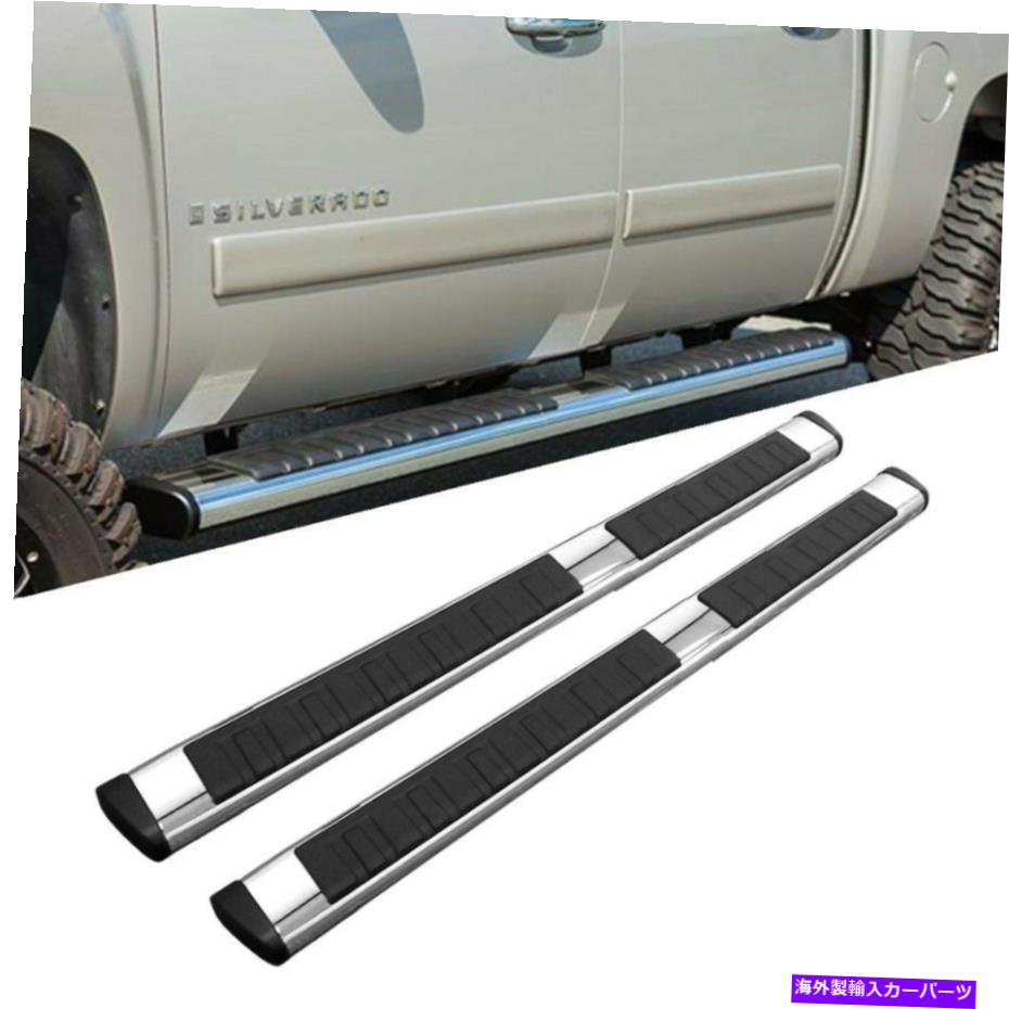 Nerf Bar 80 "/6" 00-06 Tahoe/Yukon Gmt800用の楕円形のクロムNERFバーランニングボード10380C 80"/6" Oval Chrome Nerf Bar Running Board 10380C For 00-06 Tahoe/Yukon GMT800【並行輸入品】｜Us Custom Parts Shop USDM 131,395円