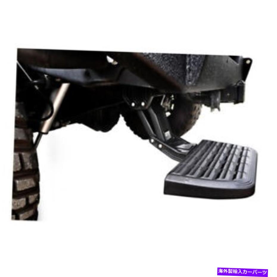 Nerf Bar Jeep Wrangler 2007-2017のAmp-Research Bedstep |黒 AMP-Research BedStep For Jeep Wrangler 2007-2017 | Black【並行輸入品】