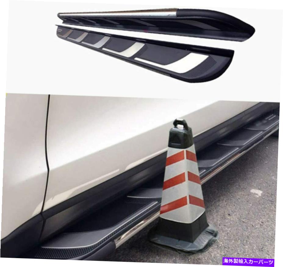 Nerf Bar レクサスNX NX200 NX300H 2015-2020のドアランニングボードサイドステップNERFバーフィット Door Running Board Side Step Nerf Bar Fits for Lexus NX NX200 NX300h 2015-2020【並行輸入品】