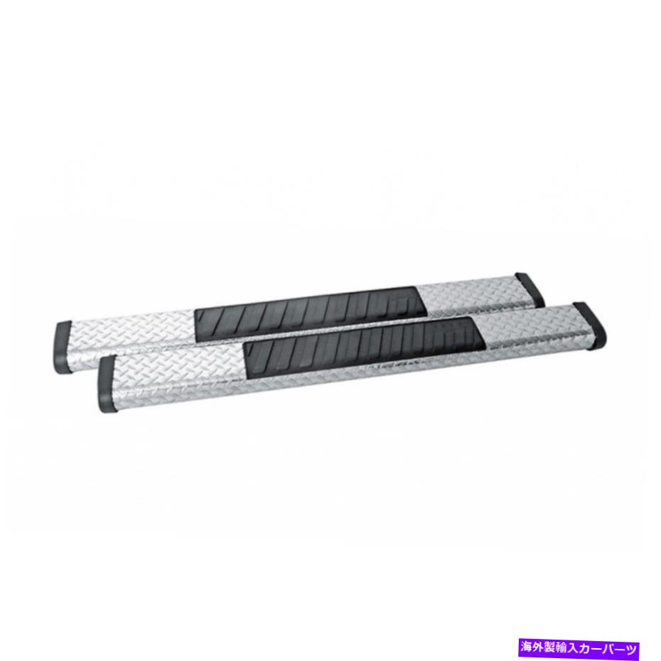 Nerf Bar GMC Sierra 1500 2009 2010 2011のDee-Zeeサイドステップ|楕円形のレギュラーキャブシルバー Dee-Zee Side Steps For GMC Sierra 1500 2009 2010 2011 | Oval Regular Cab Silver【並行輸入品】｜Us Custom Parts Shop USDM