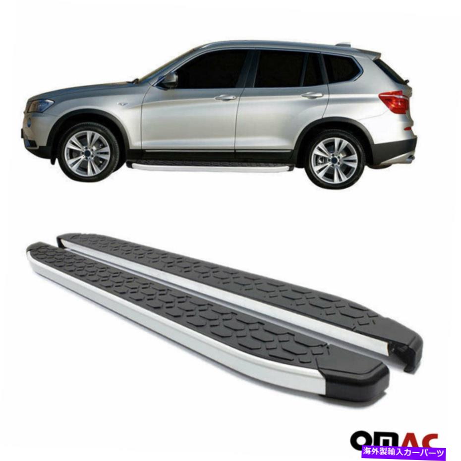 Nerf Bar ボードを実行しているサイドステップnerf bars 2 pcs bmw x3 f25 2011-2017の掘削なし Side Steps Running Boards Nerf Bars 2 Pcs No Drilling For BMW X3 F25 2011-2017【並行輸入品】|Us Custom Parts Shop USDM