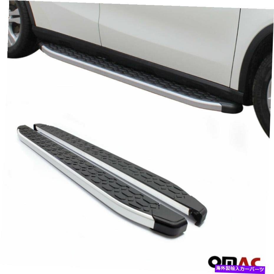 Nerf Bar ボードを実行しているサイドステップnerf bars alu。 2個のPC。 Toyota Chr Hybrid 2018-2022の場合 Side Steps Running Boards Nerf Bars Alu. 2 Pcs. For Toyota CHR Hybrid 2018-2022【並行輸入品】