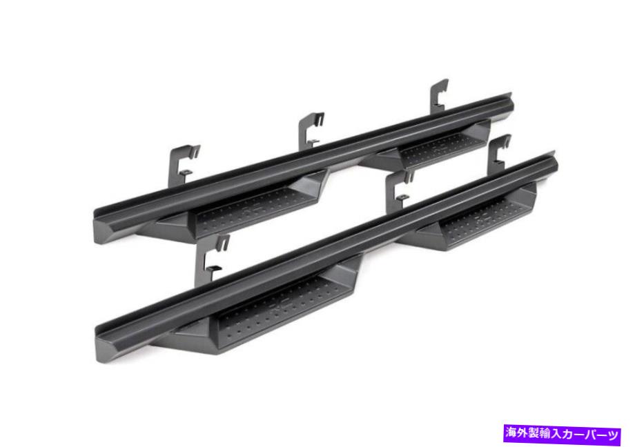 Nerf Bar ラフカントリーDS2ドロップステップキャブの長さnerfバー、F-150スーパークルー。 SDS091491 Rough Country DS2 Drop Step Cab Length Nerf Bars, F-150 Super Crew; SDS091491【並行輸入品】