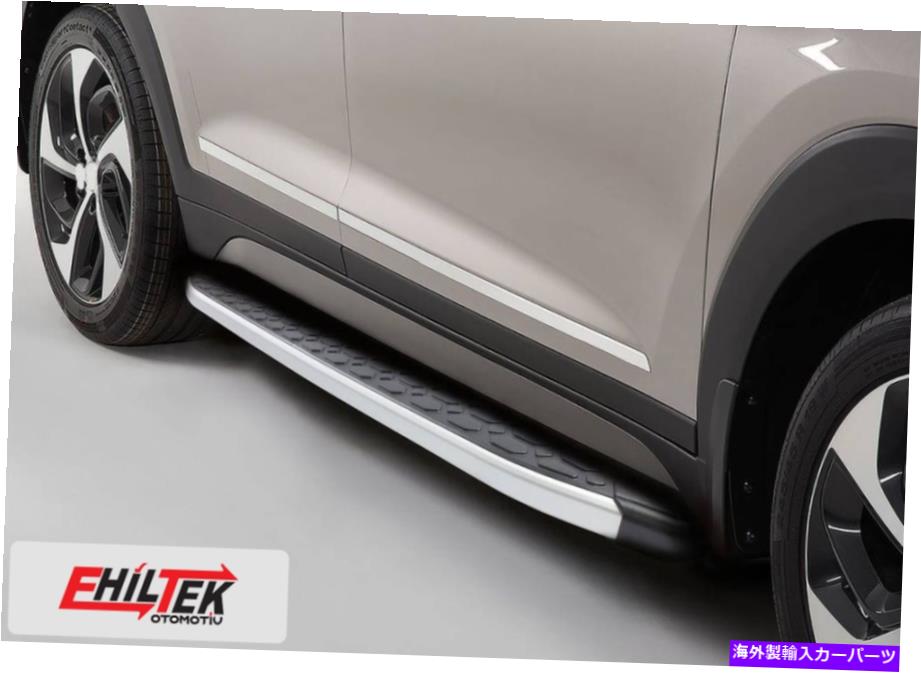 Nerf Bar フォードレンジャーのランニングボード2006-2011ネルフバーサイドステップアルミニウムブラック2x Running Boards For Ford Ranger 2006-2011 Nerf Bars Side Steps Aluminum Black 2x【並行輸入品】