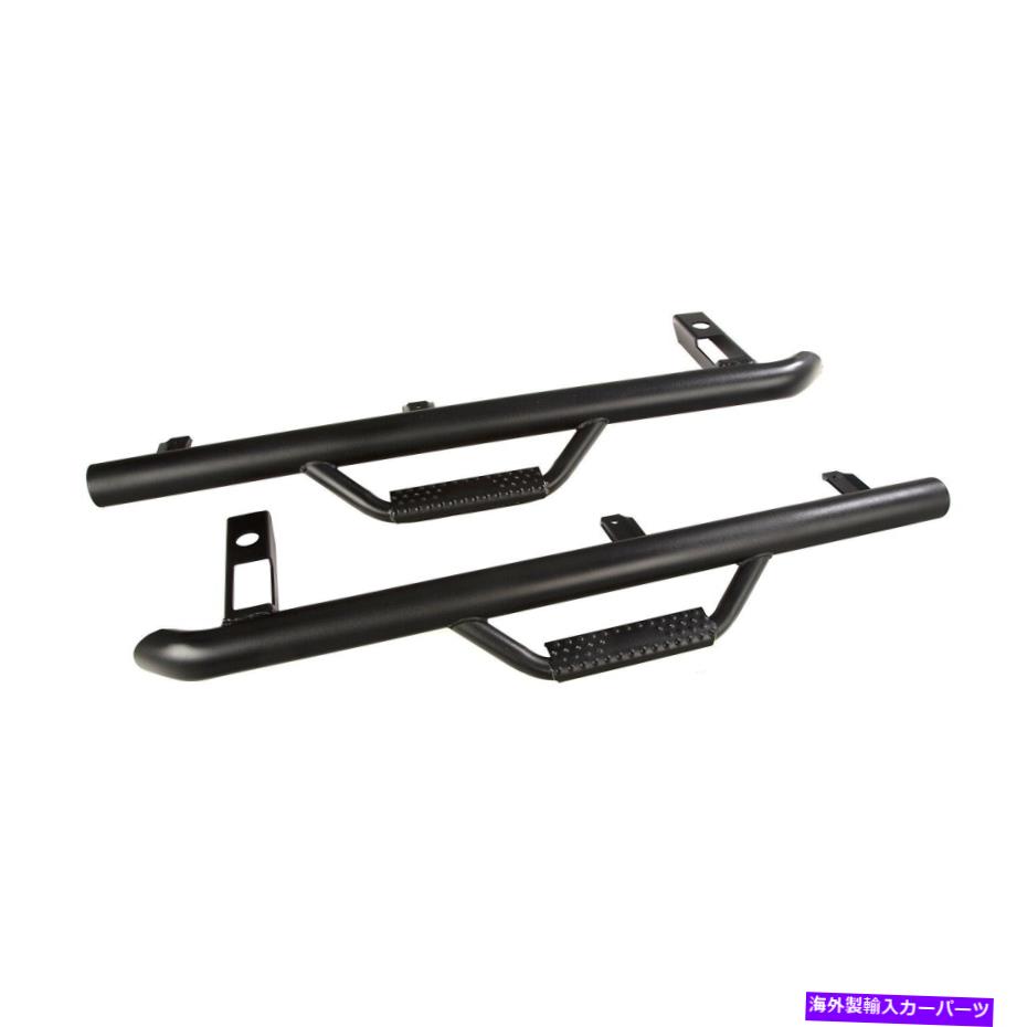 Nerf Bar 頑丈なリッジ11596.11スパルタンネルフバーキットフィット97-06ラングラー（TJ） Rugged Ridge 11596.11 Spartan Nerf Bar Kit Fits 97-06 Wrangler (TJ)【並行輸入品】