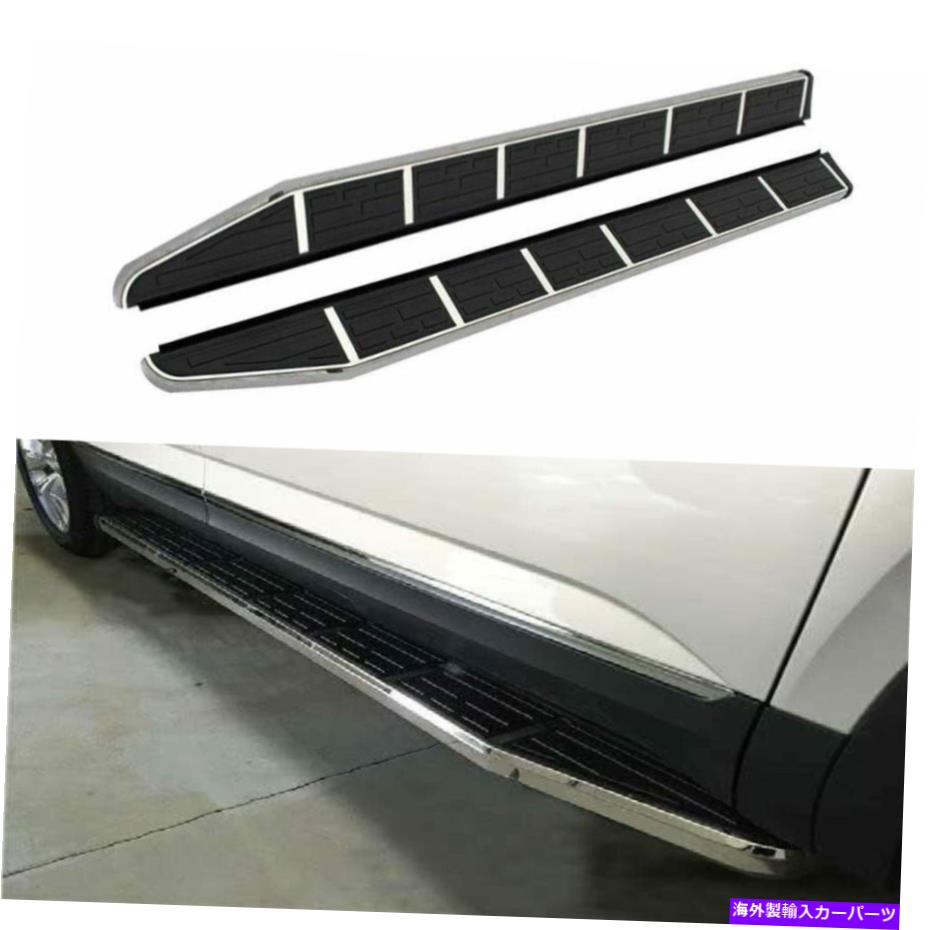 Nerf Bar ステンレス鋼のサイドステップランニングボードNERFバーフィットAcura RDX 2012-2018 Stainless Steel Side Step Running Board Nerf Bar Fits for Acura RDX 2012-2018【並行輸入品】