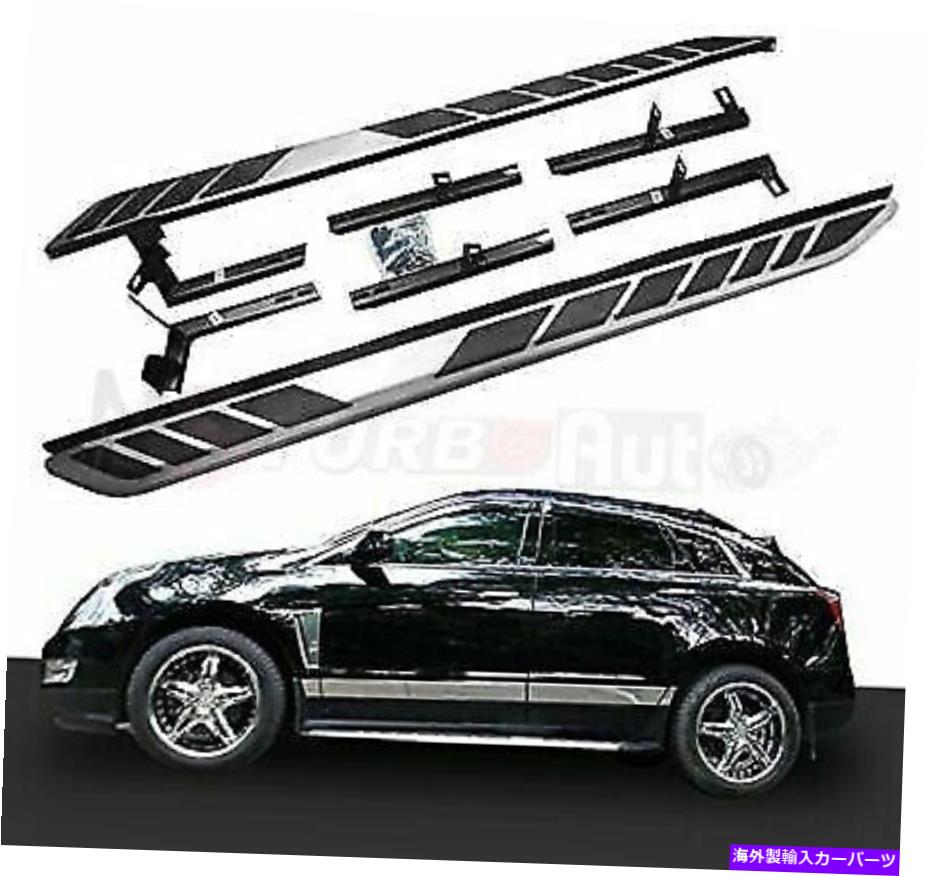 Nerf Bar 2PCSドア固定サイドステップランニングボードNERFバーフィットXT5 2017-2020 2Pcs Door Fixed Side Step Running Board Nerf Bar Fit for Cadillac XT5 2017-2020【並行輸入品】