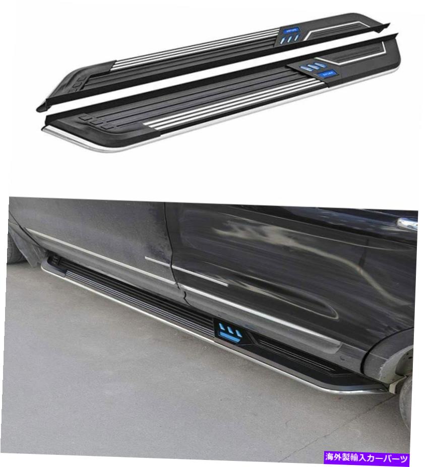 Nerf Bar マセラティレバンテ2016-2022のランニングボードサイドステップNERFバーフィットを修正しました Fixed Running Board Side Step Nerf Bar Fits for Maserati Levante 2016-2022【並行輸入品】