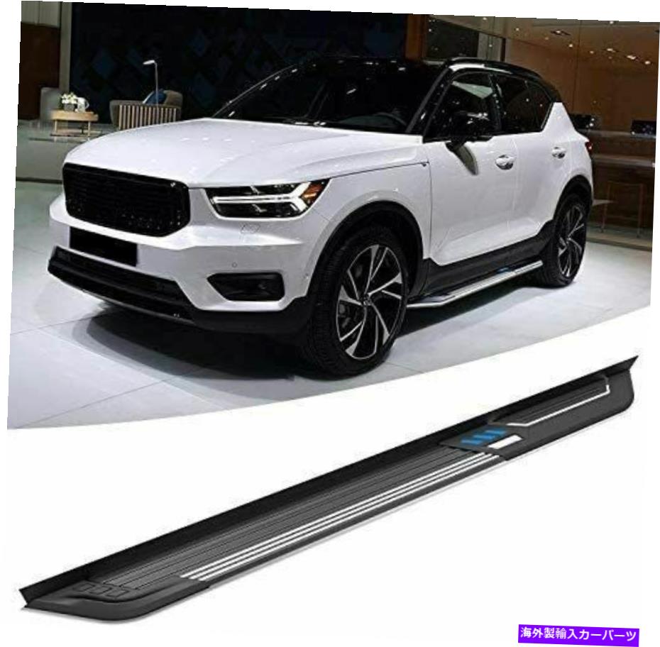 Nerf Bar ボルボXC40 XC 40 2018-2021ランニングボードサイドステップNERF BARに2PCSフィット 2Pcs Fits for Volvo XC40 XC 40 2018 - 2021 Running Board Side Steps Nerf Bar【並行輸入品】