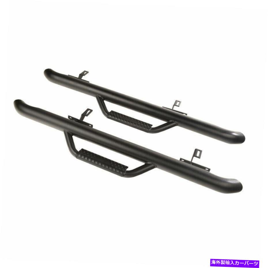 Nerf Bar 頑丈なリッジスパルタンナーフバーのテクスチャブラック18-20ジープラングラーjl 2ドア Rugged Ridge Spartan Nerf Bar Textured Black for 18-20 Jeep Wrangler JL 2 Door【並行輸入品】