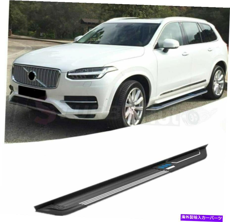 Nerf Bar ボルボXC90 XC 2015-2020ドアサイドステップランニングボードNERFバーに2PCSフィット 2Pcs Fits for Volvo XC90 XC 2015-2020 Door Side Step Running Board Nerf Bar【並行輸入品】