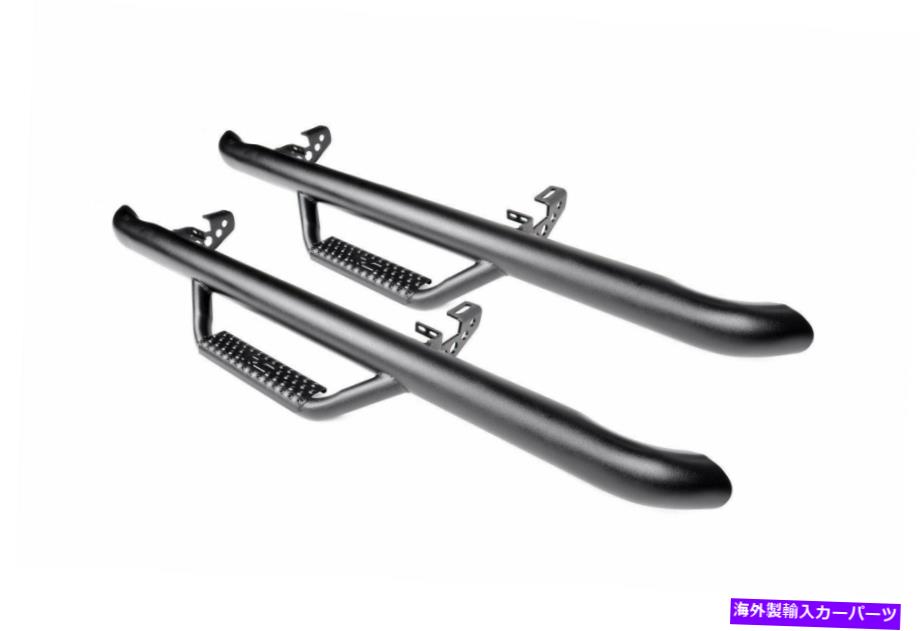Nerf Bar 2012-2018のラフカントリーナーフステップ2ドアジープJKラングラーRCJ1246 Rough Country Nerf Steps for 2012-2018 2-Door Jeep JK Wrangler RCJ1246【並行輸入品】