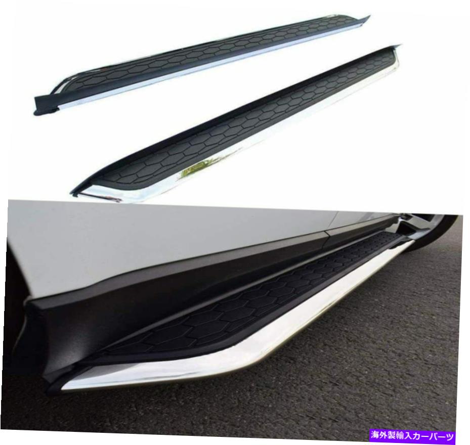 Nerf Bar 2PCS固定ドアランニングボードサイドステップNERFバーフィットAcura RDX 2019-2022 2Pcs Fixed Door Running Board Side Step Nerf Bar Fits for Acura RDX 2019-2022【並行輸入品】