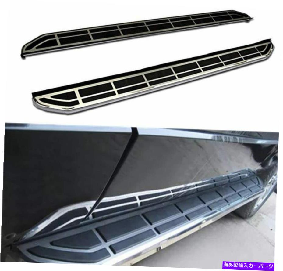 Nerf Bar 2PCS固定サイドステップランニングボードNERFバーフィットアウディQ7 2016 2017 2018 2019 2Pcs Fixed Side Step Running Board Nerf Bar Fits for Audi Q7 2016 2017 2018 2019【並行輸入品】 136,400円