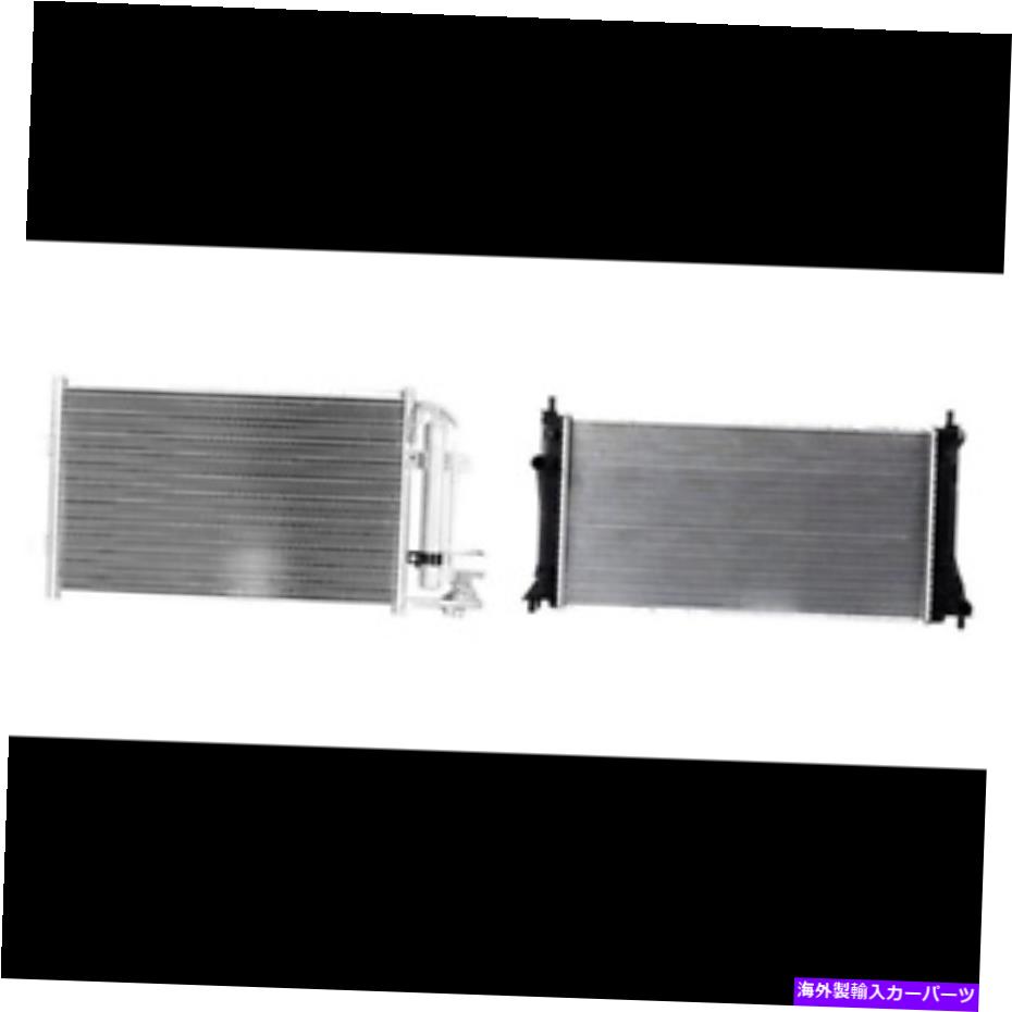 コンデンサー 2012-2015 Mazda 5のA/Cコンデンサー＆ラジエーターキット A/C Condenser & Radiator Kit for 2012-2015 Mazda 5【並行輸入品】