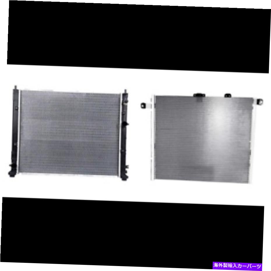 コンデンサー 2008-2010のラジエーター＆A/CコンデンサーキットCadillac Sts Radiator & A/C Condenser Kit for 2008-2010 Cadillac STS【並行輸入品】