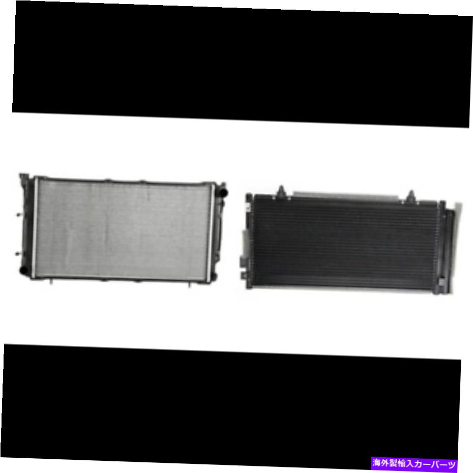 コンデンサー 2008-2014 Subaru ImprezaのRadiator＆A/Cコンデンサーキット Radiator & A/C Condenser Kit for 2008-2014 Subaru Impreza【並行輸入品】