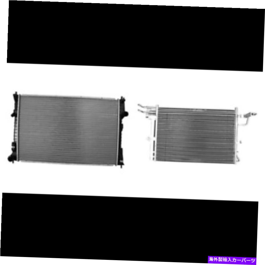 コンデンサー 2011年フォードエクスプローラーのラジエーター＆A/Cコンデンサーキット Radiator & A/C Condenser Kit for 2011 Ford Explorer【並行輸入品】