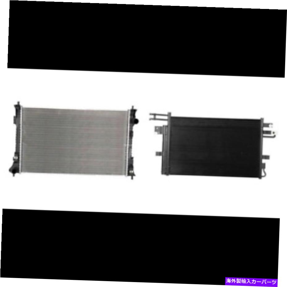 コンデンサー 2013-2015 Ford TaurusのRadiator＆A/Cコンデンサーキット Radiator & A/C Condenser Kit for 2013-2015 Ford Taurus【並行輸入品】