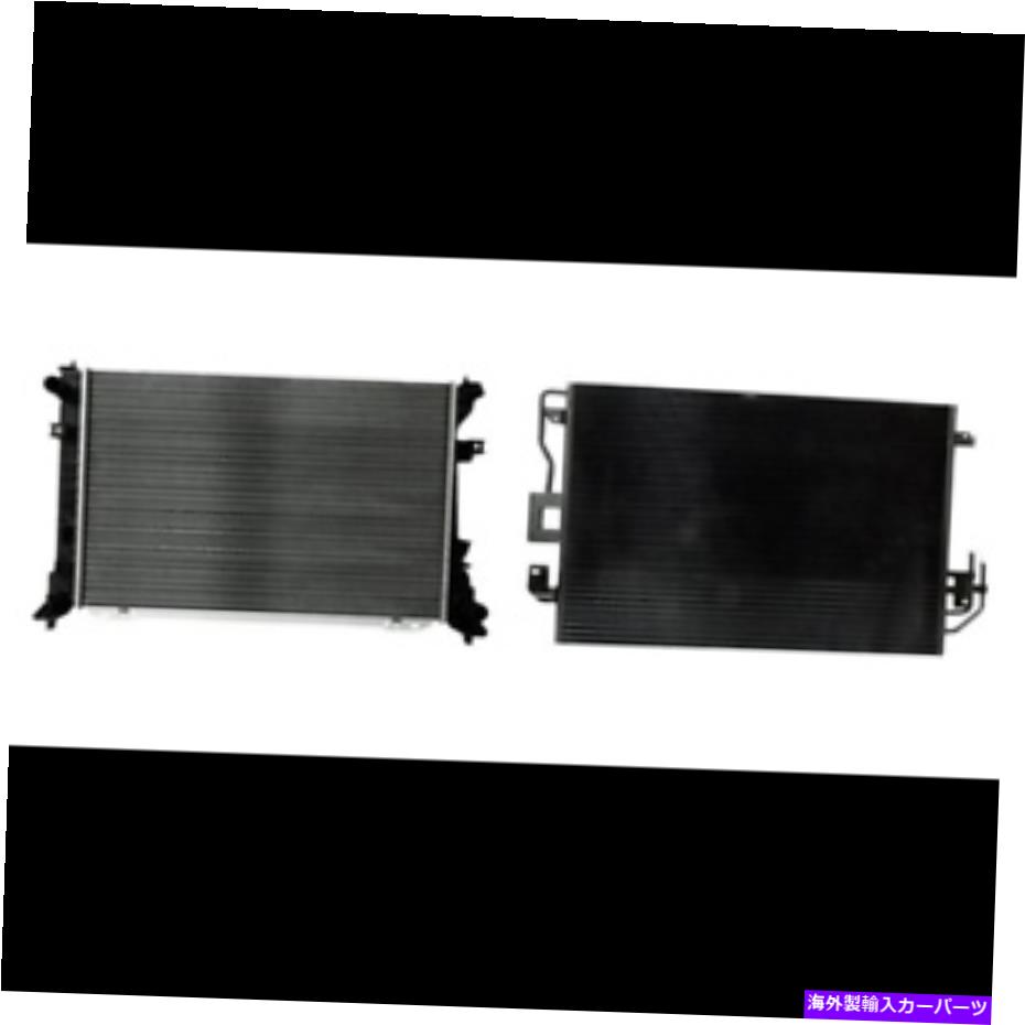 コンデンサー 2008年から2010年のラジエーター＆A/Cコンデンサーキットマツダトリビュート Radiator & A/C Condenser Kit for 2008-2010 Mazda Tribute【並行輸入品】