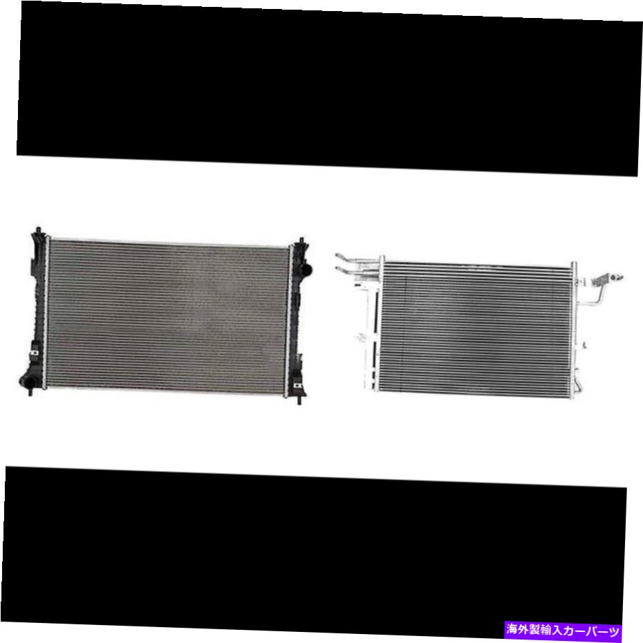 コンデンサー 2013-2014 Ford ExplorerのRadiator＆A/Cコンデンサーキット Radiator & A/C Condenser Kit for 2013-2014 Ford Explorer【並行輸入品】