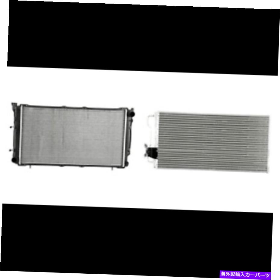 コンデンサー 1997-1998 Ford F-150、F-250のRadiator＆A/Cコンデンサーキット Radiator & A/C Condenser Kit for 1997-1998 Ford F-150, F-250【並行輸入品】