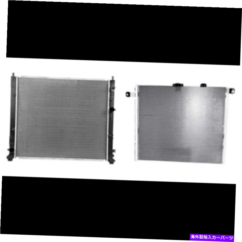 コンデンサー キャデラックSRX用のラジエーター＆A/Cコンデンサーキット、STS Radiator & A/C Condenser Kit for Cadillac SRX, STS【並行輸入品】