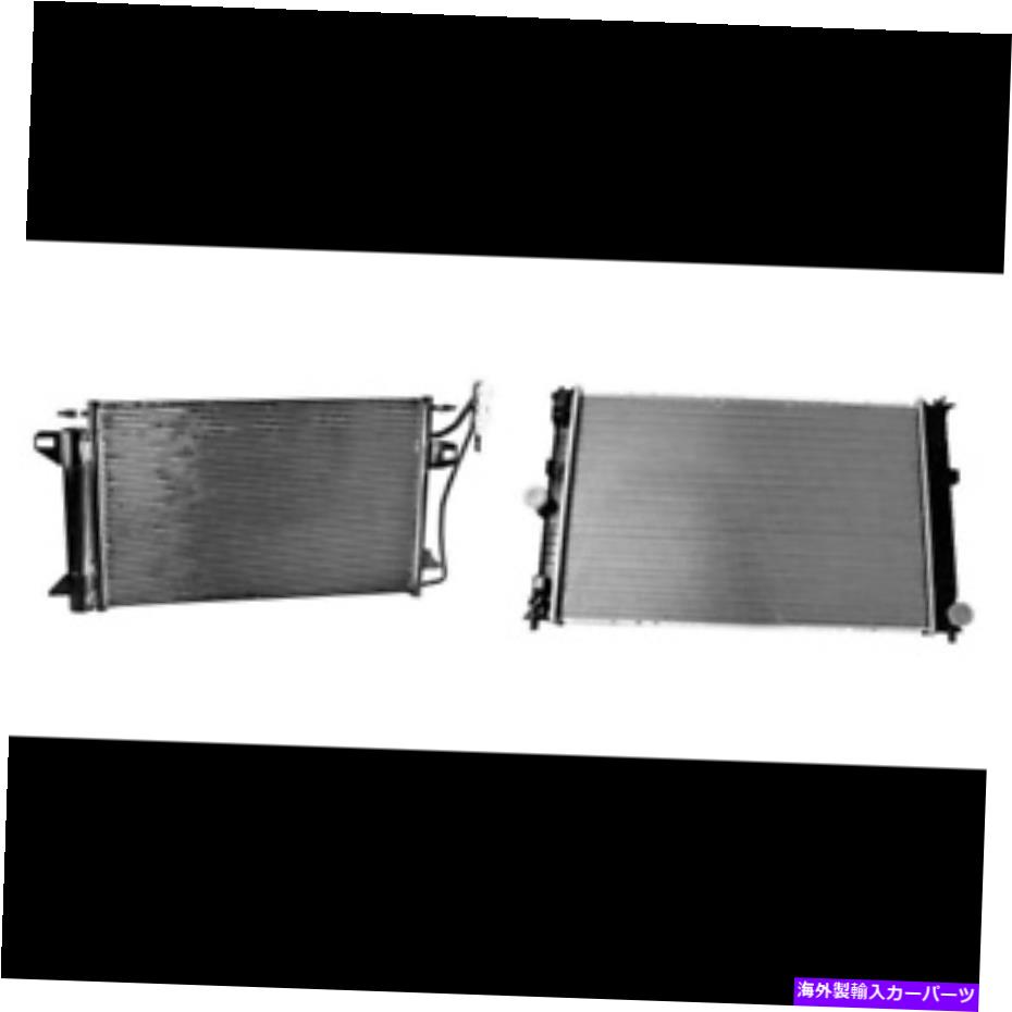 コンデンサー フォードフュージョン用のA/Cコンデンサー＆ラジエーターキット、リンカーンMKZ A/C Condenser & Radiator Kit for Ford Fusion, Lincoln MKZ【並行輸入品】