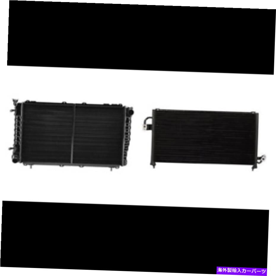 コンデンサー 1998年のラジエーター＆A/Cコンデンサーキットスバルフォレスター Radiator & A/C Condenser Kit for 1998 Subaru Forester【並行輸入品】