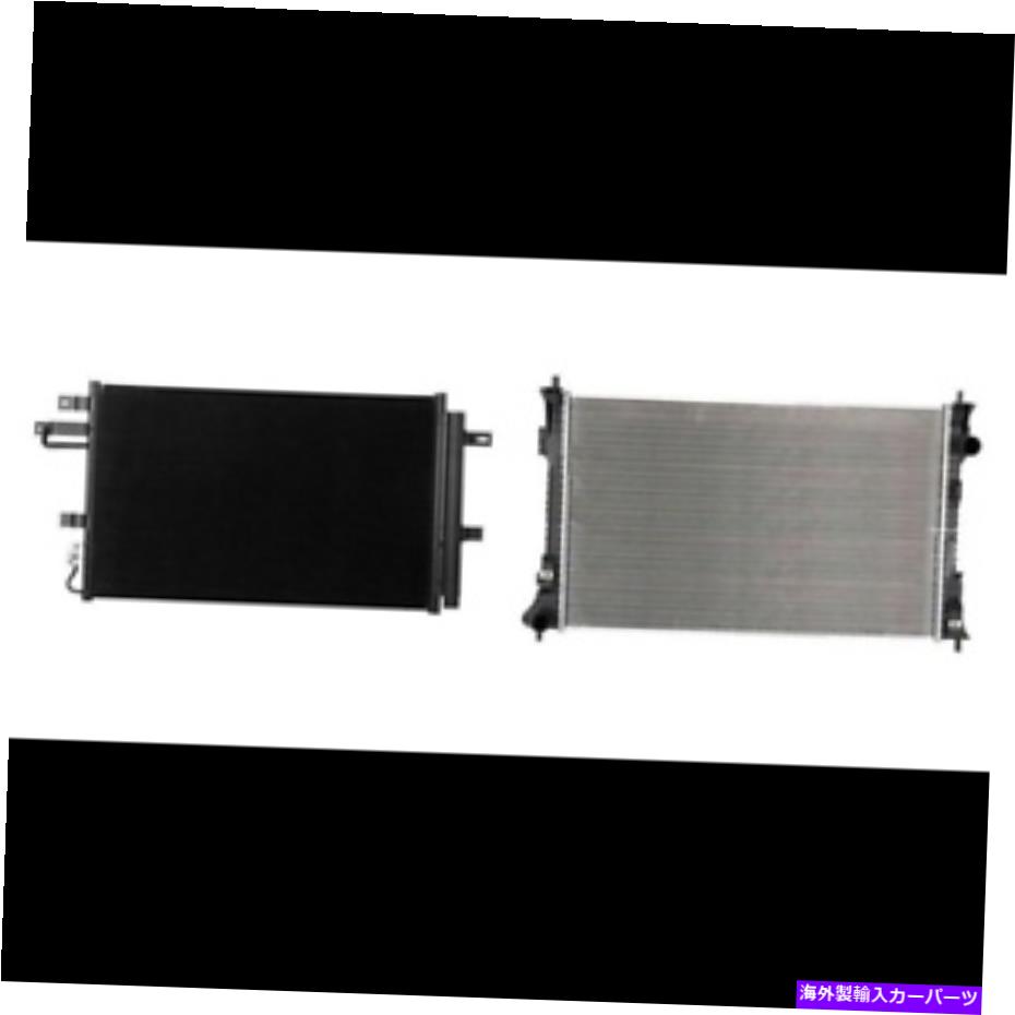 コンデンサー 2013-2015 Ford Police InterceptorセダンのA/Cコンデンサー＆ラジエーターキット A/C Condenser & Radiator Kit for 2013-2015 Ford Police Interceptor Sedan【並行輸入品】