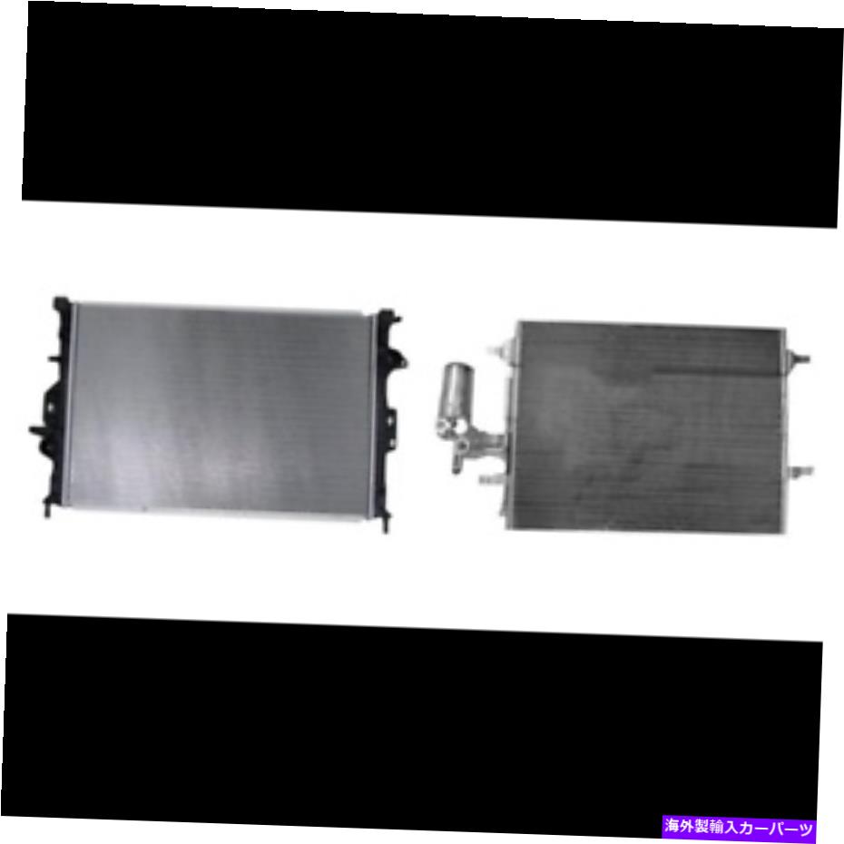 コンデンサー ボルボS60、XC60、XC70用ラジエーター&A/Cコンデンサーキット Radiator & A/C Condenser Kit for Volvo S60, XC60, XC70【並行輸入品】