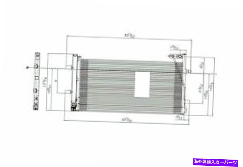 コンデンサー Audi CND4918用のA/Cコンデンサー A/C Condenser for Audi CND4918【並行輸入品】