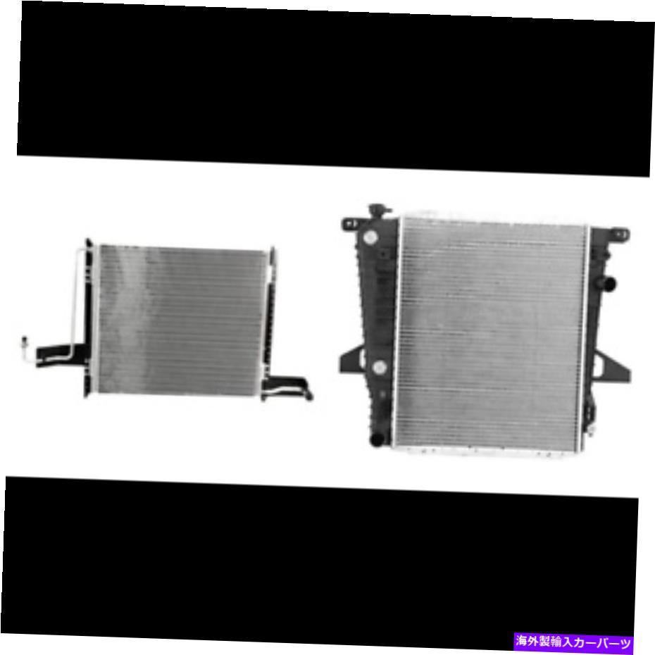 コンデンサー 1995年から1997年のA/Cコンデンサー＆ラジエーターキットフォードレンジャー、マツダB4000 A/C Condenser & Radiator Kit for 1995-1997 Ford Ranger, Mazda B4000【並行輸入品】