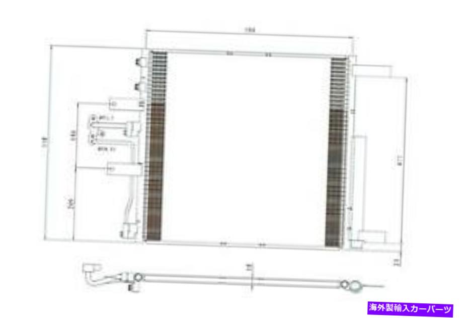 コンデンサー RAM用のA/Cコンデンサー、Dodge CND6000 A/C Condenser for Ram, Dodge CND6000【並行輸入品】