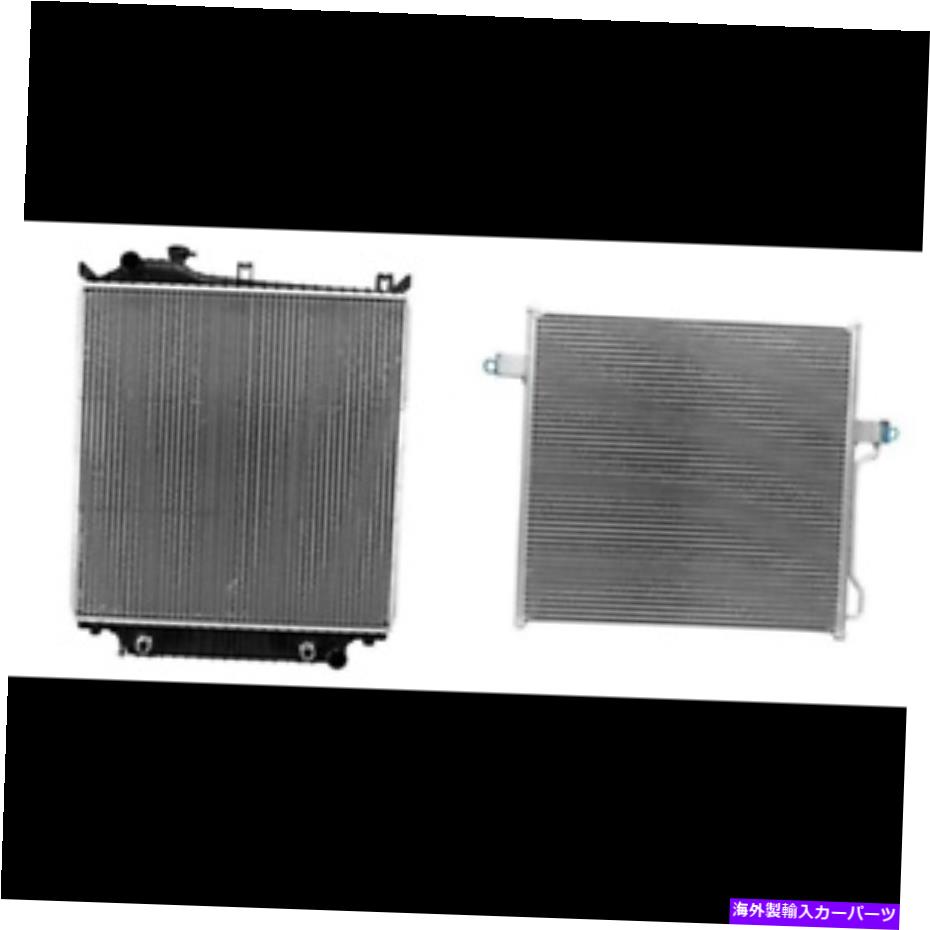 コンデンサー Ford Explorer用のRadiator＆A/Cコンデンサーキット、エクスプローラースポーツTRAC Radiator & A/C Condenser Kit for Ford Explorer, Explorer Sport Trac【並行輸入品】