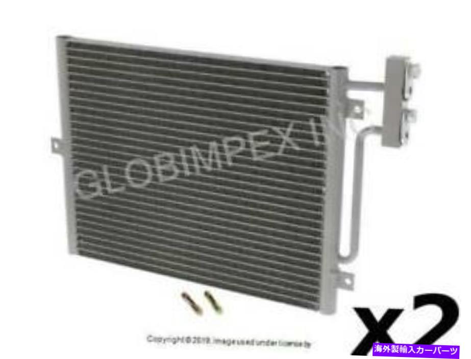コンデンサー Porsche（1997-2005）a/cコンデンサーフロント左と右（2）nissens +保証 PORSCHE (1997-2005) A/C Condenser FRONT LEFT and RIGHT (2) NISSENS + WARRANTY【並行輸入品】
