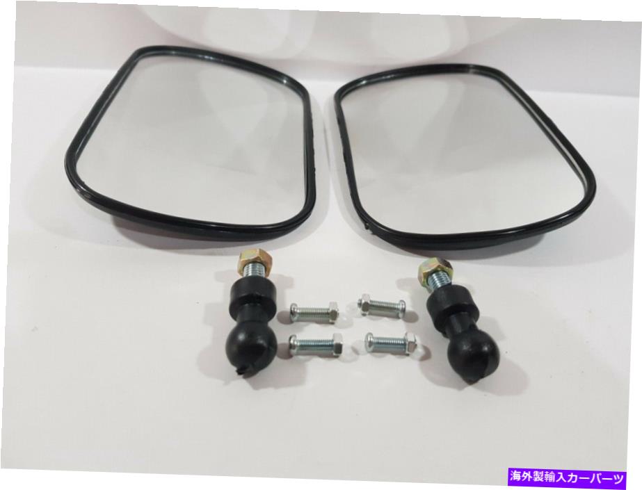 USミラー サイドミラーブラックペアフィットアーリートヨタランドクルーザーFJ40 FJ45 BJ40 BJ42 HJ45 SIDE MIRROR BLACK PAIR FIT EARLY TOYOTA LAND CRUISER FJ40 FJ45 BJ40 BJ42 HJ45【並行輸入品】 36,251円