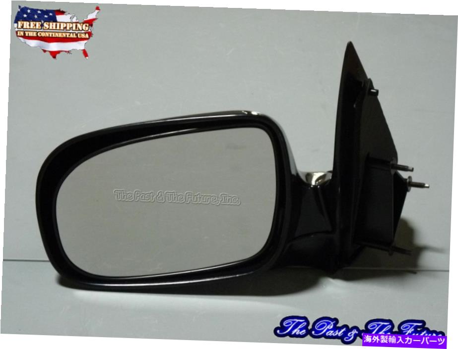 USミラー 外側のビューの外側の眺め外側のドアミラー光沢マニュアルドライバー左GM1320255 Fits Outside Side View Outer Door Mirror Glossy Manual Driver Left GM1320255【並行輸入品】