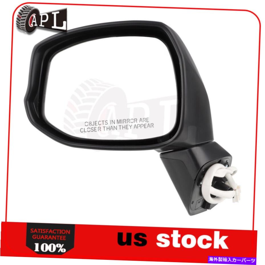USミラー ミラーパワーテクスチャブラック右側加熱信号フィット2012-14ホンダシビック Mirror Power Textured Black Right Side Heated Signal Fits 2012-14 Honda CIVIC【並行輸入品】