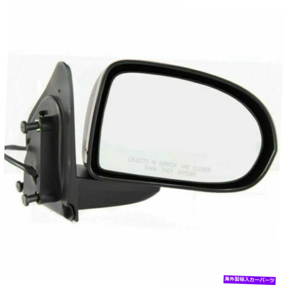 USミラー RH右助手席サイドミラーパワーテクスチャフィット2007 2016ジープコンパス RH Right Passenger side Mirror Power Textured fits 2007 2016 Jeep Compass【並行輸入品】